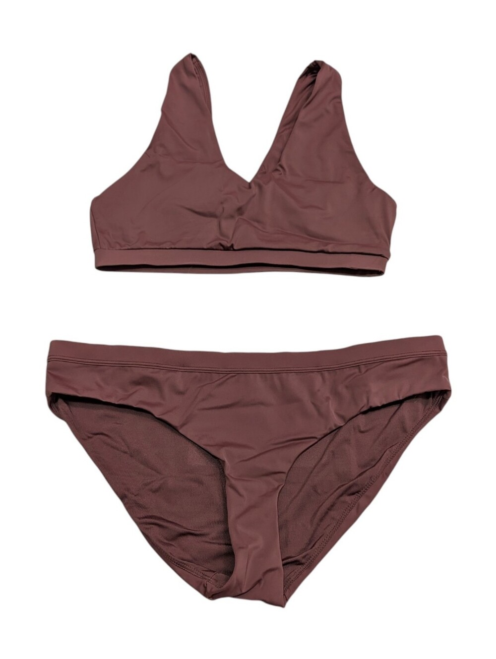 Senita Athletics Fossil Brown Bikini Size M/L